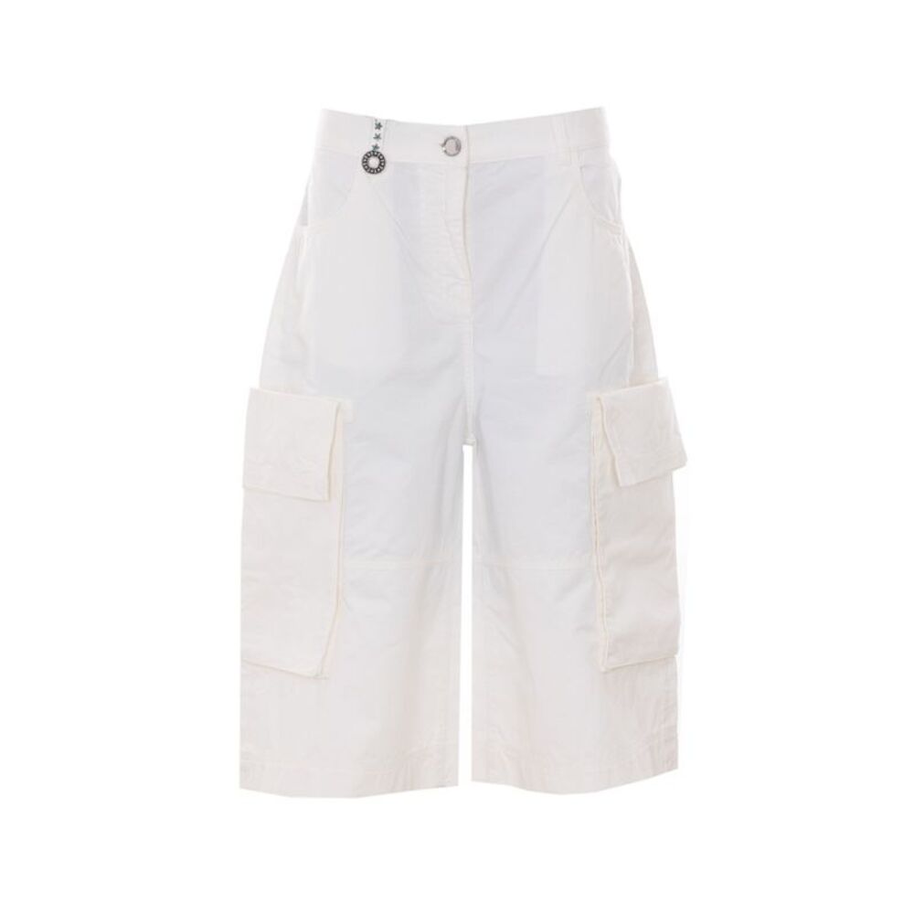 Pinko Women Albareto Bermuda Cargo With Rivets